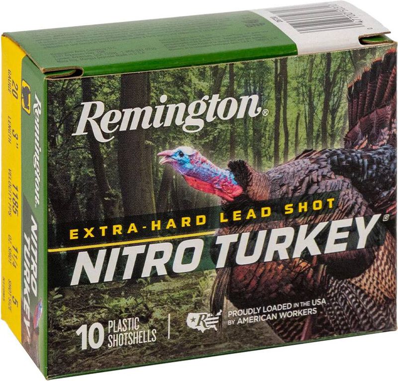 Nitro Turkey, 20 Gauge, 5 Shot, 3 in, 1 1/4 oz, 1185 fps